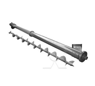 Винтовой ленточный конвейер