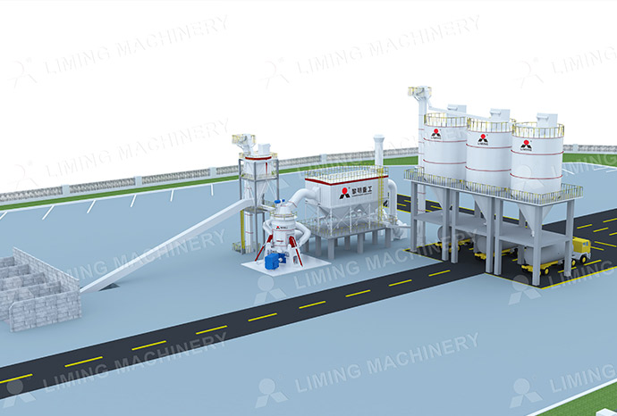 Вертикальная мельница для сырья
